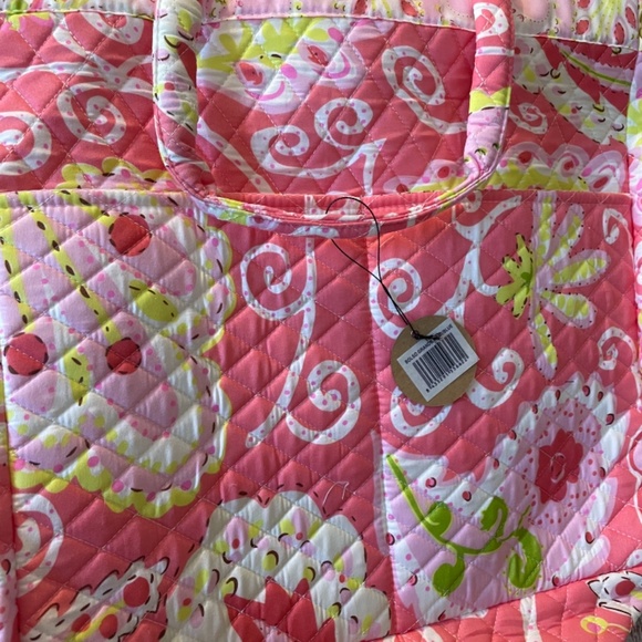 NWT great gift.Xlarge Tramas Spain quiltted tote bag - Picture 2 of 10